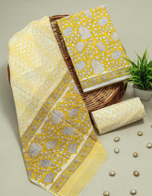 COTTON SUIT WITH COTTON SUIT SET