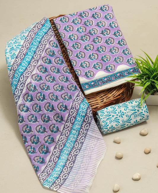 COTTON SUIT WITH COTTON SUIT SET