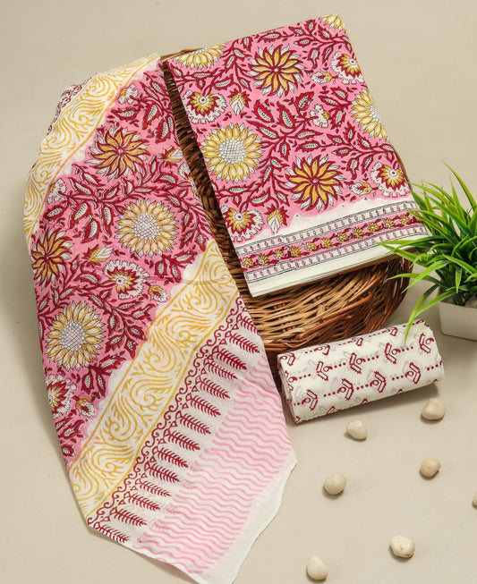 COTTON SUIT WITH COTTON SUIT SET