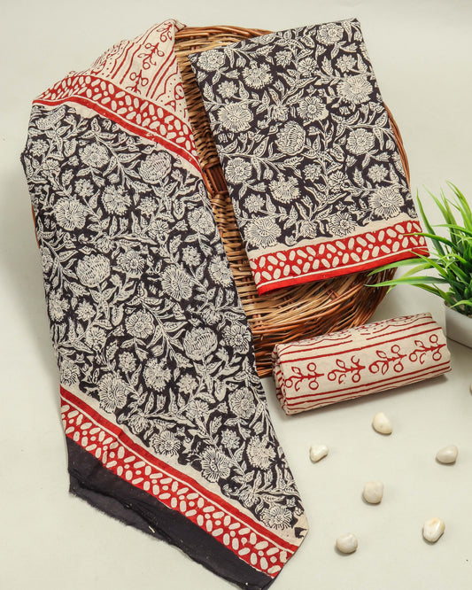 COTTON SUIT WITH COTTON SUIT SET