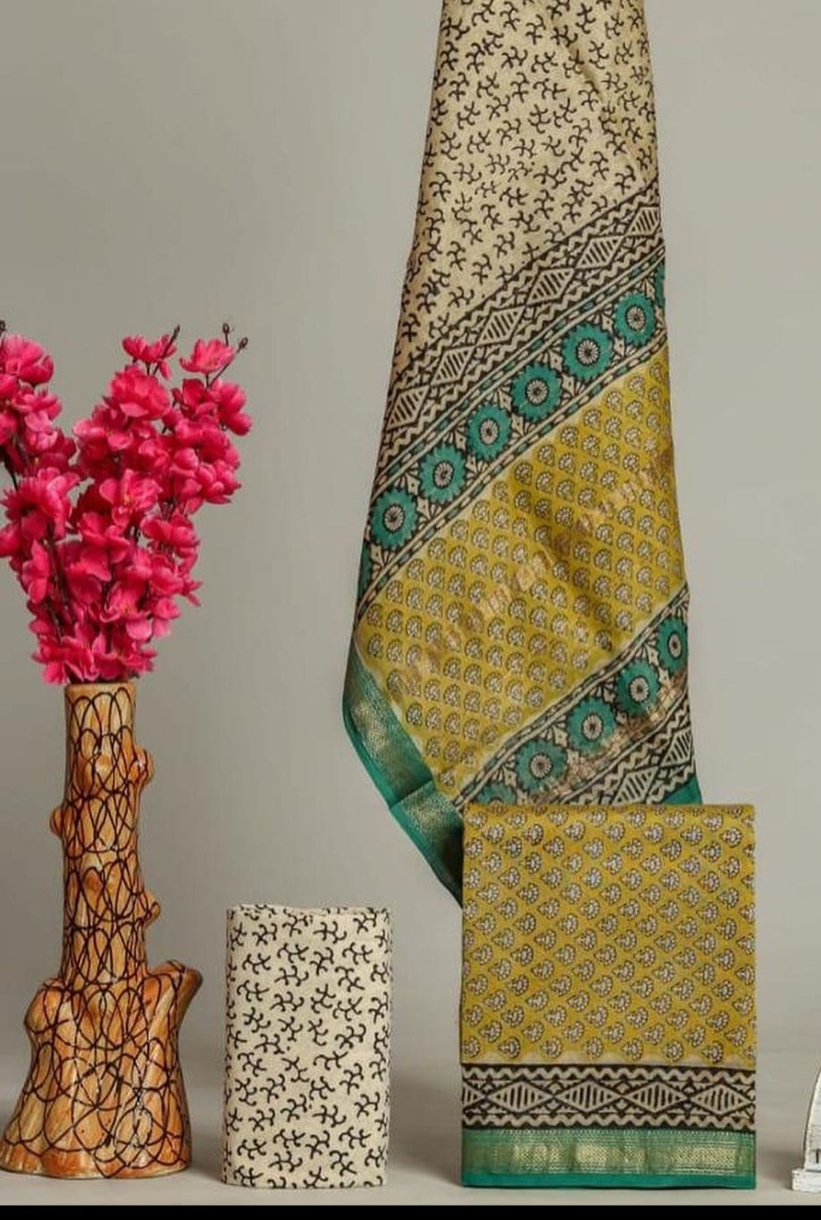 Maheshwari silk suit set