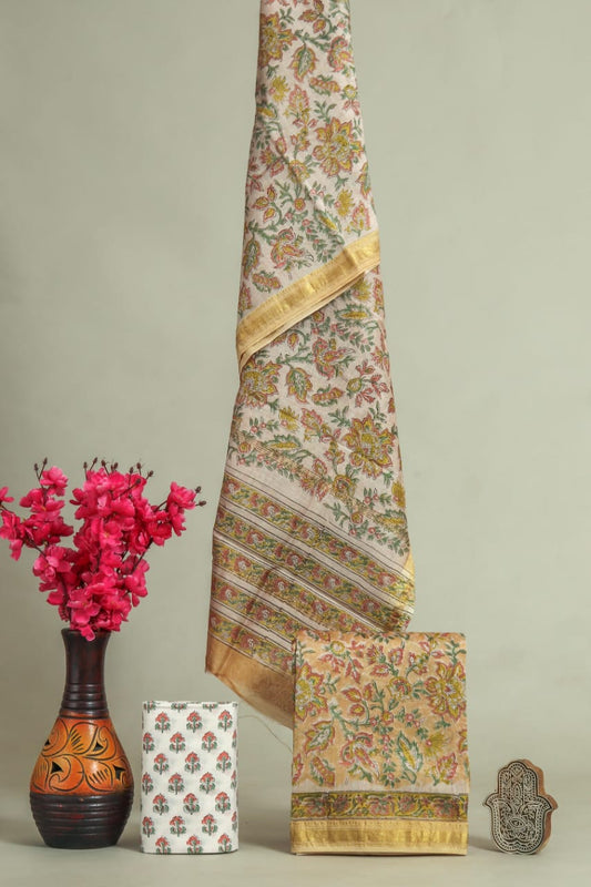 Maheshwari silk suit set